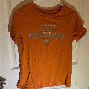 Texas Longhorns Orange Women's Short Sleeve Tee